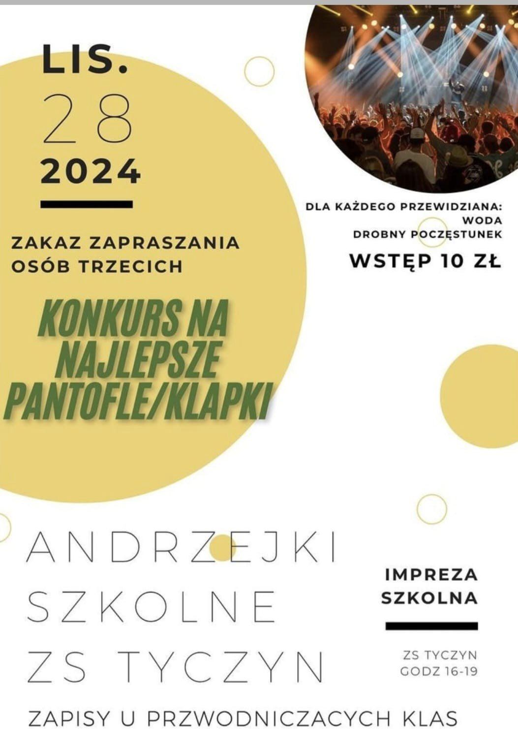 dyskoteka andrzejkowa2024